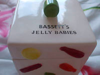 Fake Bassett's Storage jar