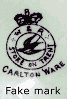 Fake crown mark