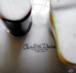 Fake pegleg teapot backstamp
