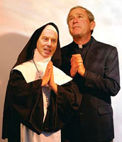 Blair & Bush pray!