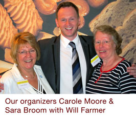Carole Moore, Will Farmer & Sara Broom