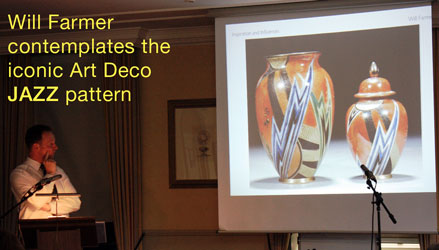 Will Farmer contemplates Carlton Ware's iconic JAZZ pattern