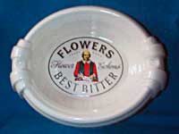 Flowers ash-tray.