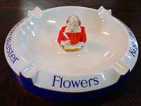 Flowers Shakespeare ash-tray.