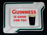 Guinness ash-tray.