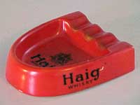 Haig ash-tray.