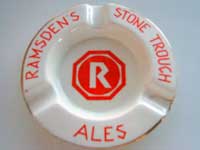 Ramsden's Ales ash-tray.