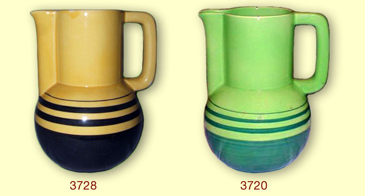 Carton Ware cocoa jugs for Rowntrees