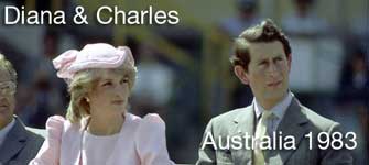 Charles & Diana Australia 1983.