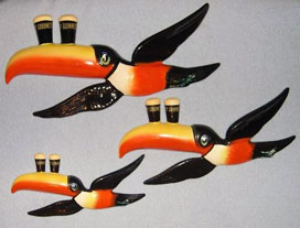 Carlton Ware original flying toucans
