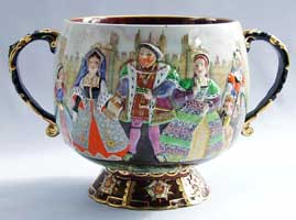 Henry VIII punch bowl