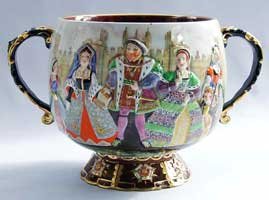 Henry VII punch bowl