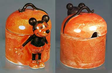 Carlton Ware Mickey Mouse preserve.