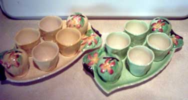 Carlton Ware APPLE BLOSSOM egg sets