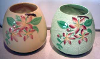 Carlton Ware APPLE BLOSSOM vases