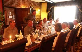 Dinner at The White Lion