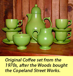 Original coffee set from the 1970s