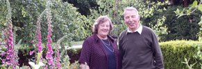 Our hosts Pat & Ian Clargo