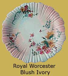 Royal Worcester Blush Ivory plate