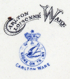 CLOISONNE WARE backstamp