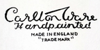 Script backstamp with Handpainted