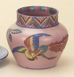 NEW CHINESE BIRD & CLOUD 3320 vase