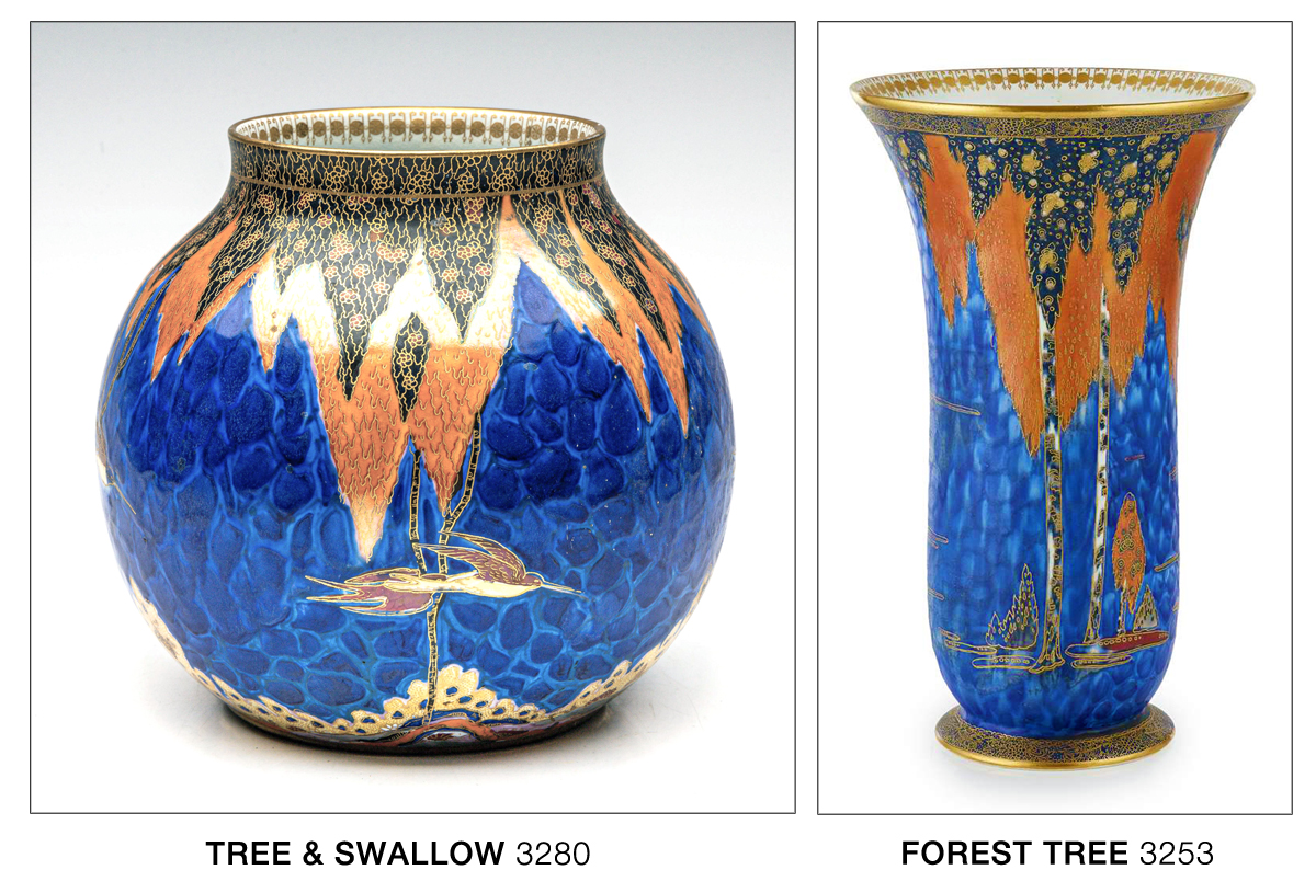 TREE & SWALLOW and similar FOREST TREE patterns