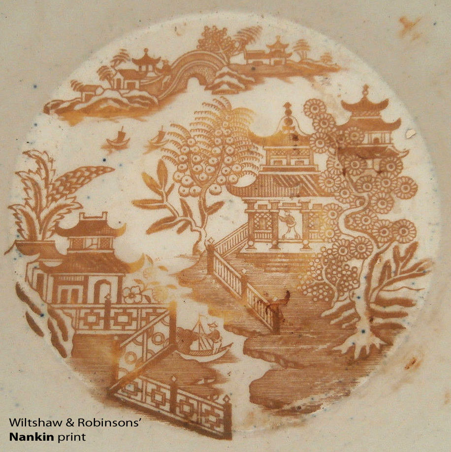 Wiltshaw & Robinsons' Nankin print