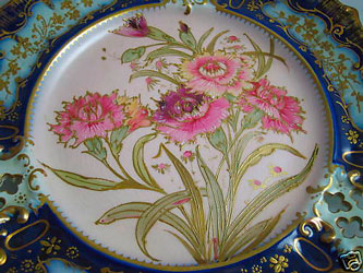 Dianthus Blushware plate