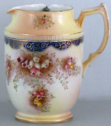 Carlton Ware Blushware Heather hot water jug