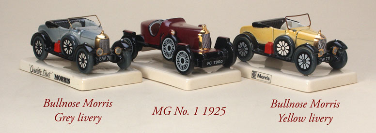 Carlton Ware Bullnose Morris & MG