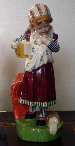 Spilled Milk china figure by Birks Rawlins