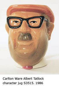 Carlton Ware Albert Tatlock character jug S3515.