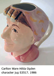 Carlton Ware Hilda Ogden character jug S3517.