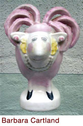 Barbara Cartland Carlton Ware sheep by Malcolm Gooding.