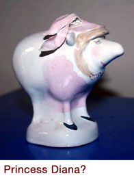 Princess Diana, Carlton Ware sheep by Malcolm Gooding