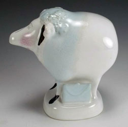 Court Lady, perhaps Princess Margaret, Carlton Ware sheep by Malcolm Gooding 2