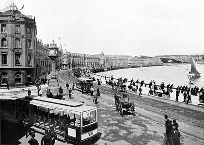 Postcard of Jubliee Clock, Douglas