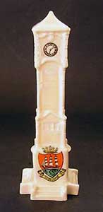 Carlton Heraldic China model of Morecambe Clock Tower