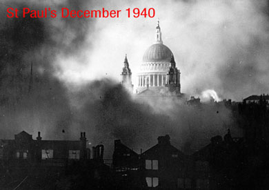 St Pauls Cathedral 1940