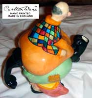 Two Clowns teapot for Frank Salmon - decoration 1