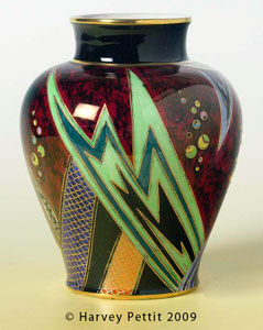 Carlton Ware JAZZ 3352 vase