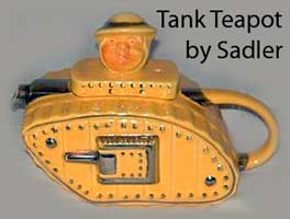 Sadler Old Bill tank teapot