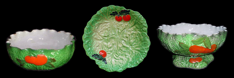 Carlton Ware Registered designs for the LETTUCE & TOMATO range.