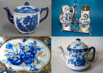 A selection of Blue & White